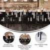 Flash Furniture Black Vinyl Barstool with Natural Wood Back, PK 2 2-XU-DG6V6BV-NAT-GG